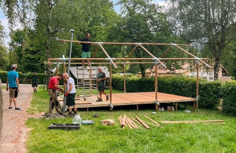 We are building new mobile homes