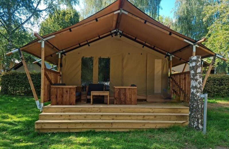 Safarizelt m ansicht aussen